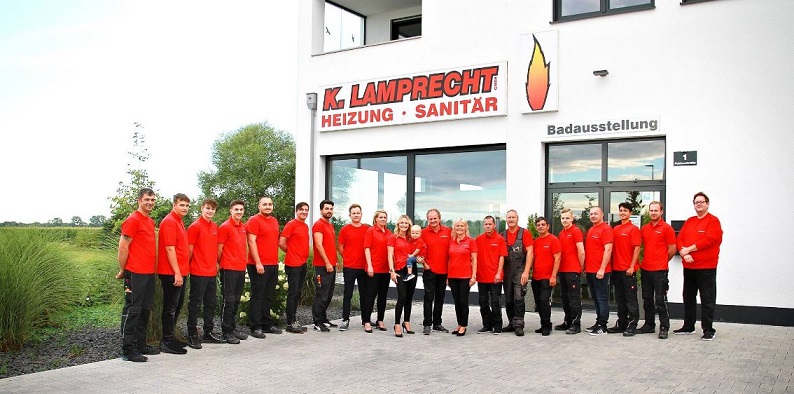 Beispielarbeit von K. Lamprecht GmbH Heizung-Lüftung-Sanitär - veröffentlicht auf Sanitaer.org