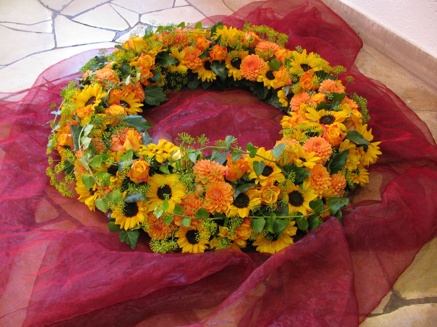 Beispielarbeit von Blumen Siebrecht - veröffentlicht auf Gartenbau.org