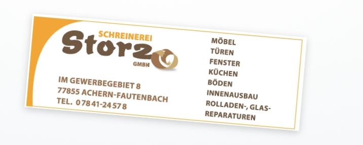 Logo der Firma Schreinerei Storz GmbH aus Achern auf dem Branchenportal Tischler-Schreiner.org