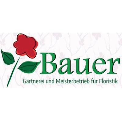 Logo der Firma Bauer Gärtnerei und Meisterbetrieb für Floristik aus Moosburg auf dem Branchenportal Gartenbau.org