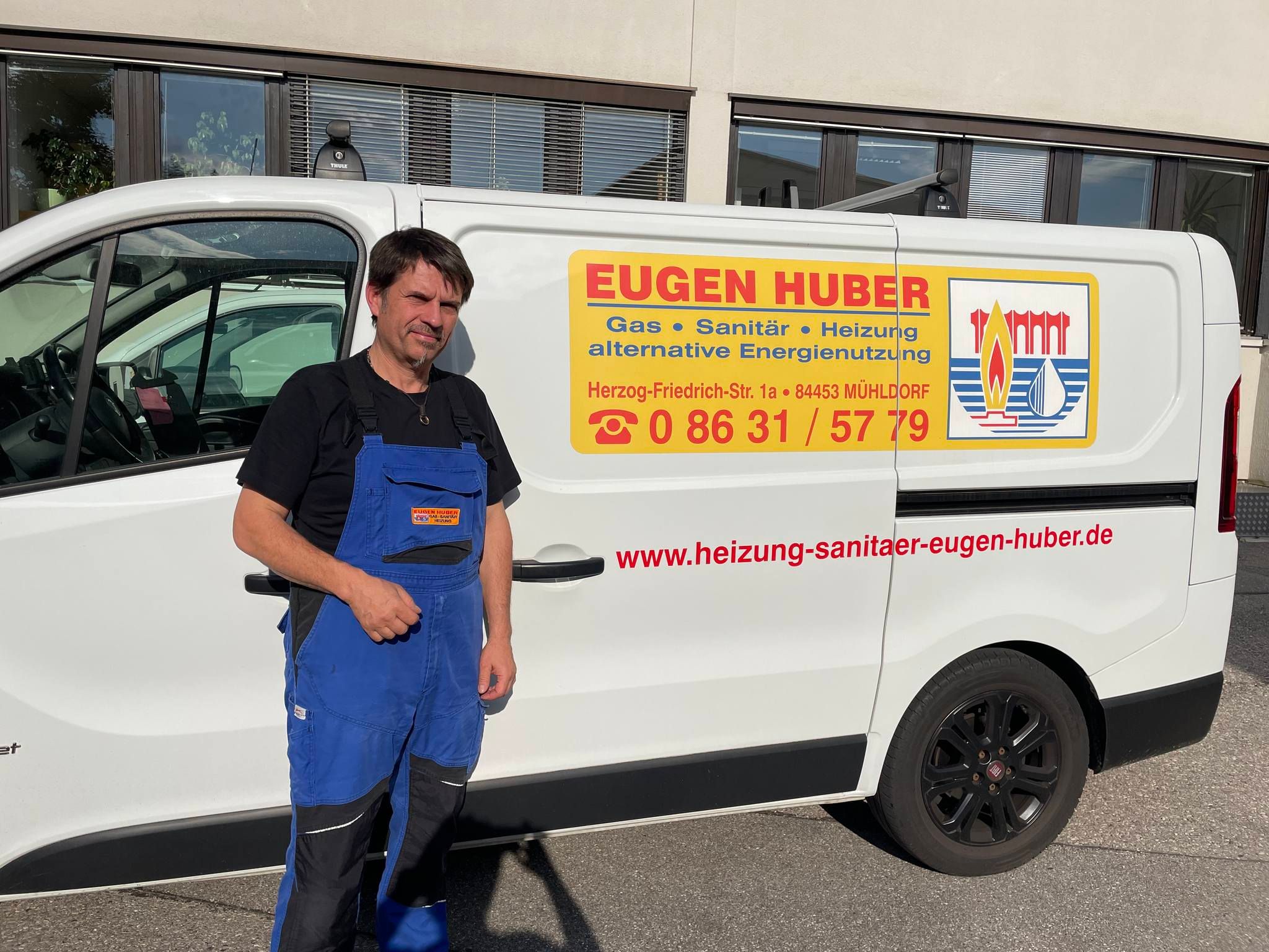 Beispielarbeit von Fa. Eugen Huber Sanitär - Heizung - Alternative Energienutzung - veröffentlicht auf Sanitaer.org