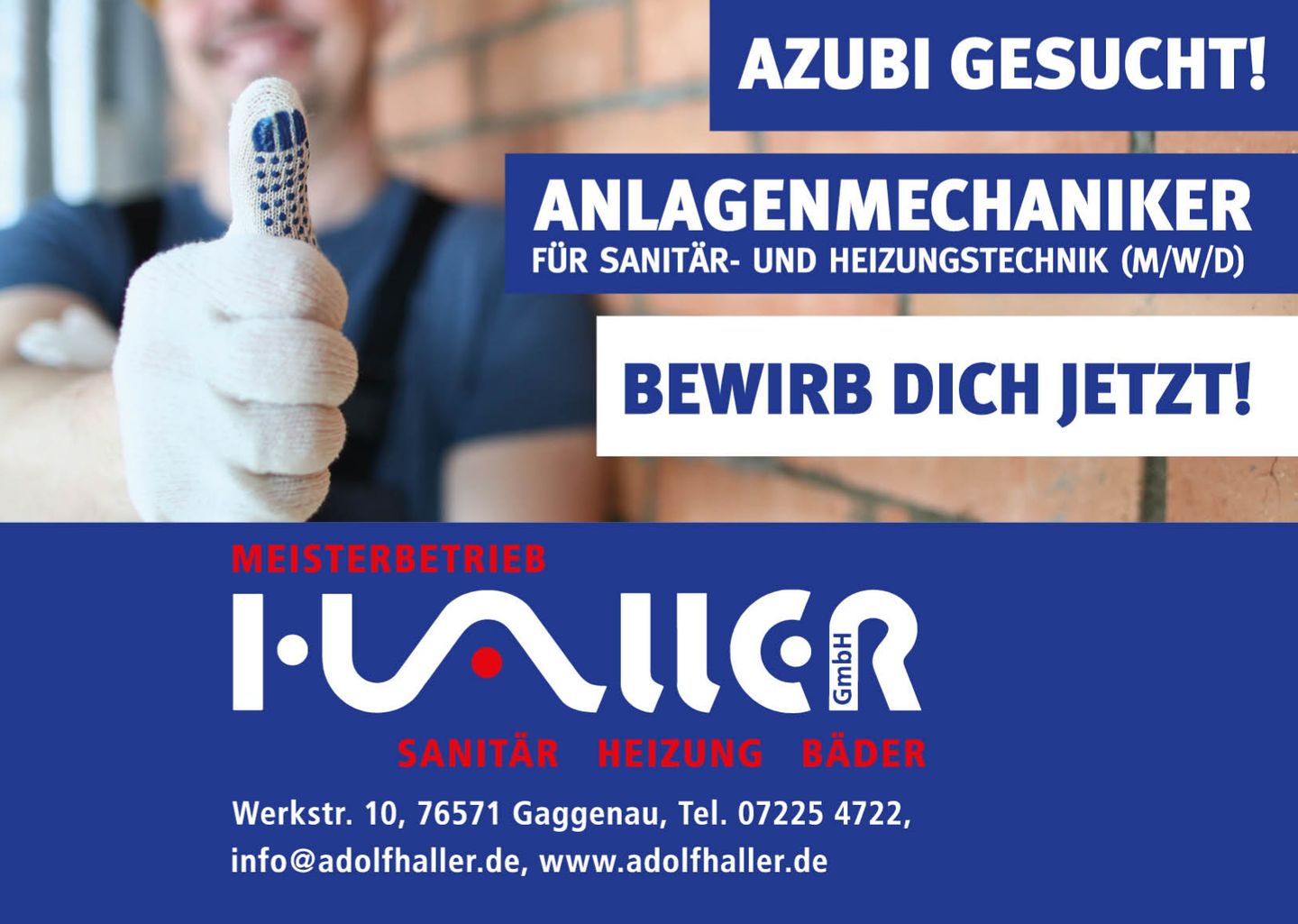Beispielarbeit von Haller Sanitär Heizung Bäder - veröffentlicht auf Sanitaer.org