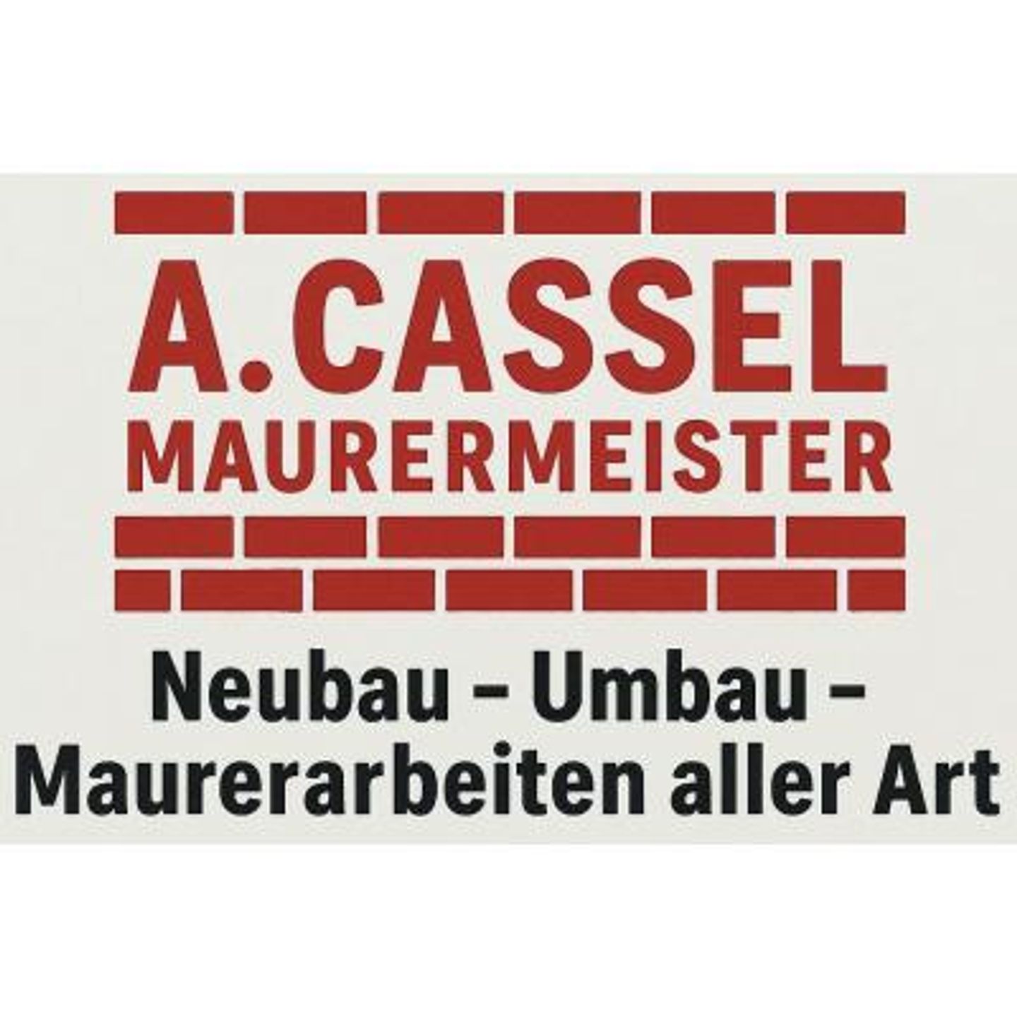 Logo der Firma A.Cassel Maurermeister aus Obernholz auf dem Branchenportal Bauunternehmen.org