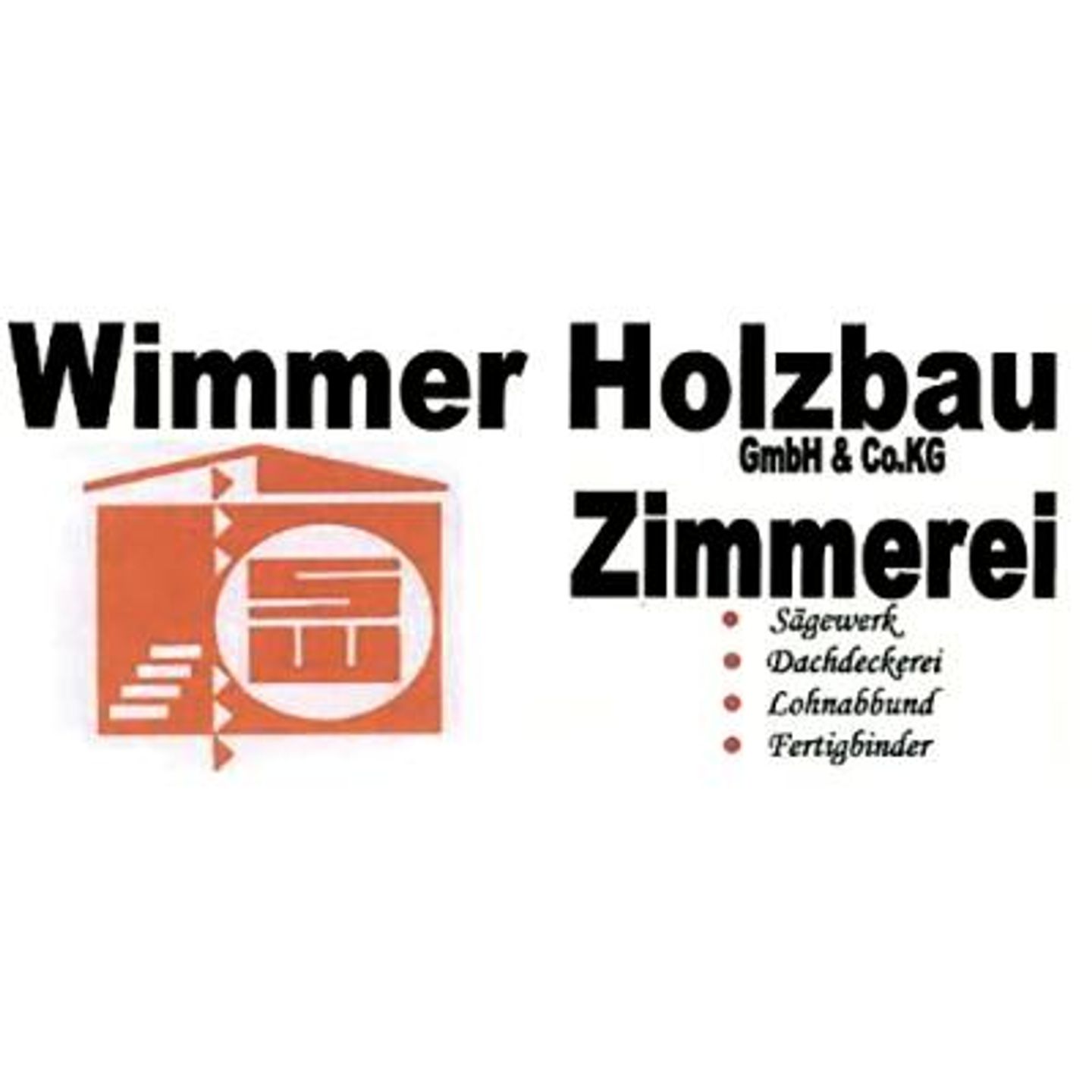 Logo der Firma Wimmer Holzbau GmbH & Co.KG Sägewerk-Zimmerei aus Fridolfing auf dem Branchenportal Bauunternehmen.org
