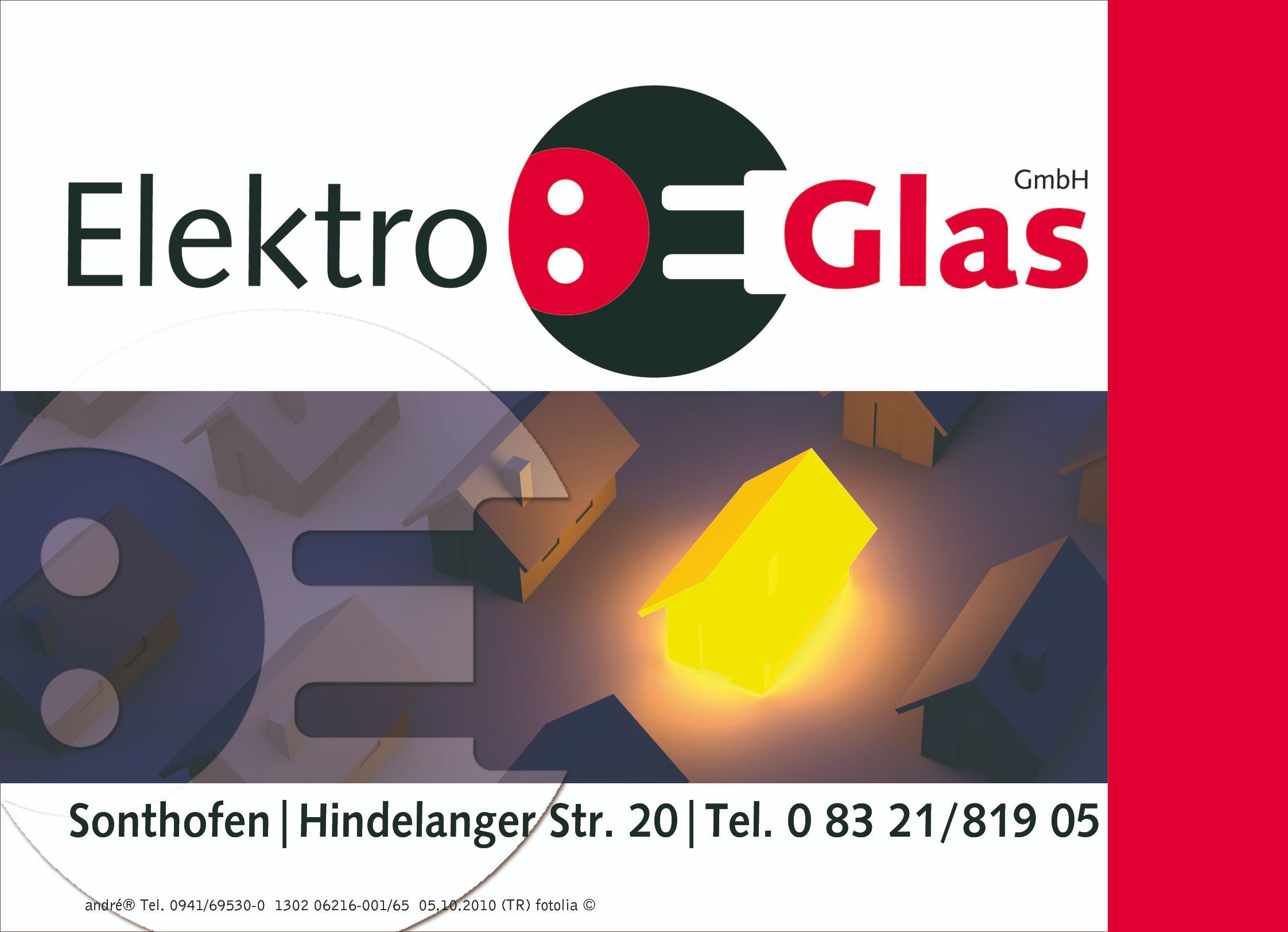 Logo der Firma Elektro Glas GmbH in Sonthofen Allgäu aus Sonthofen auf dem Branchenportal Elektriker.org