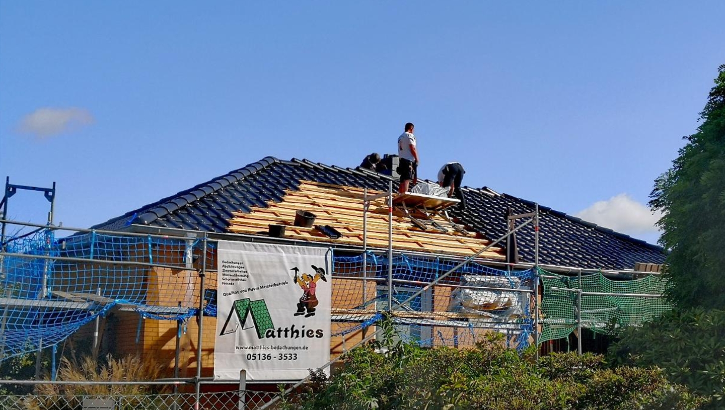 Beispielarbeit von Matthies Bedachungen - veröffentlicht auf Dachdecker.com