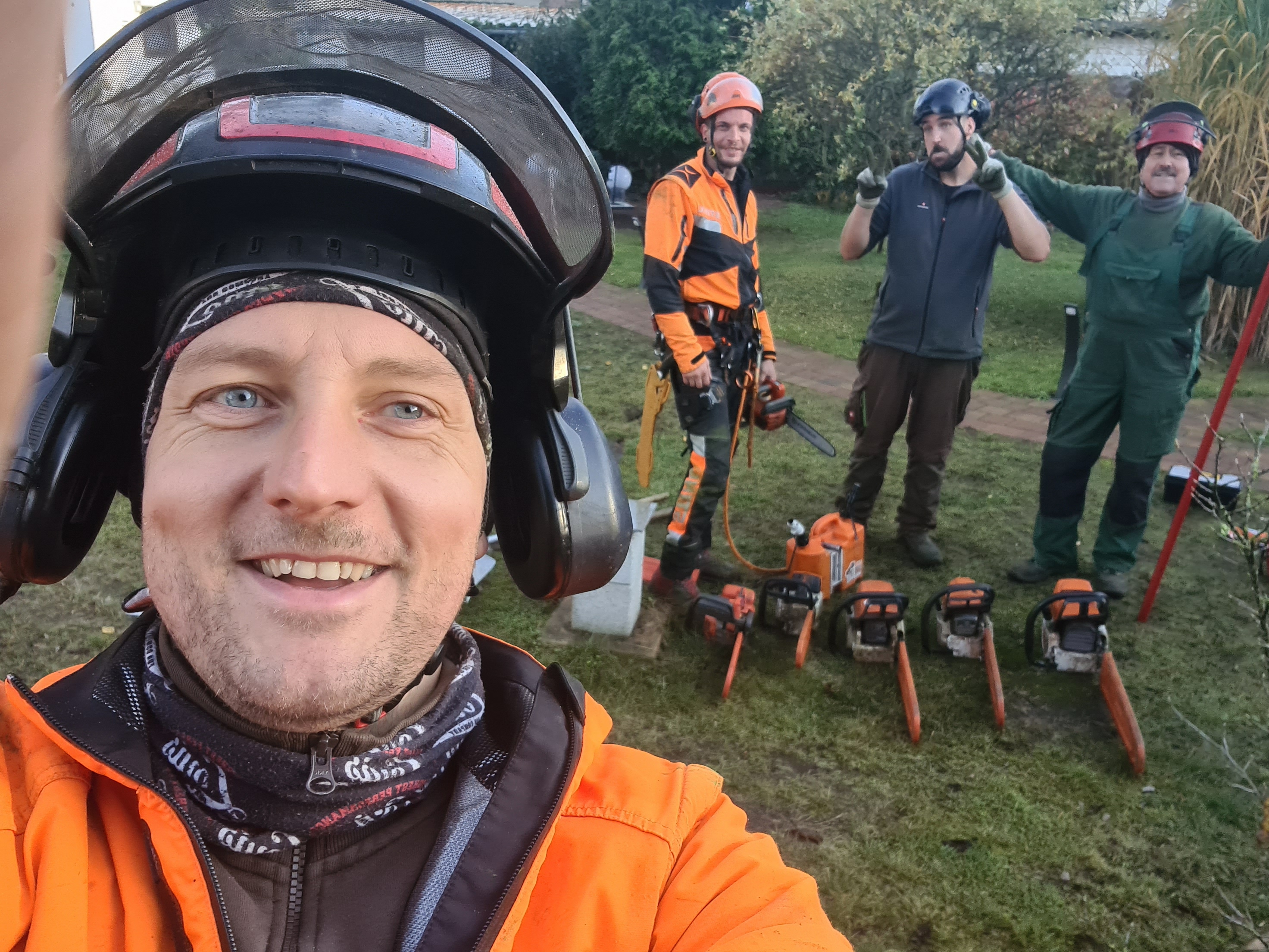 Beispielarbeit von Baumpflege mit Seilklettertechnik Sebastian Körber - veröffentlicht auf Gartenbau.org