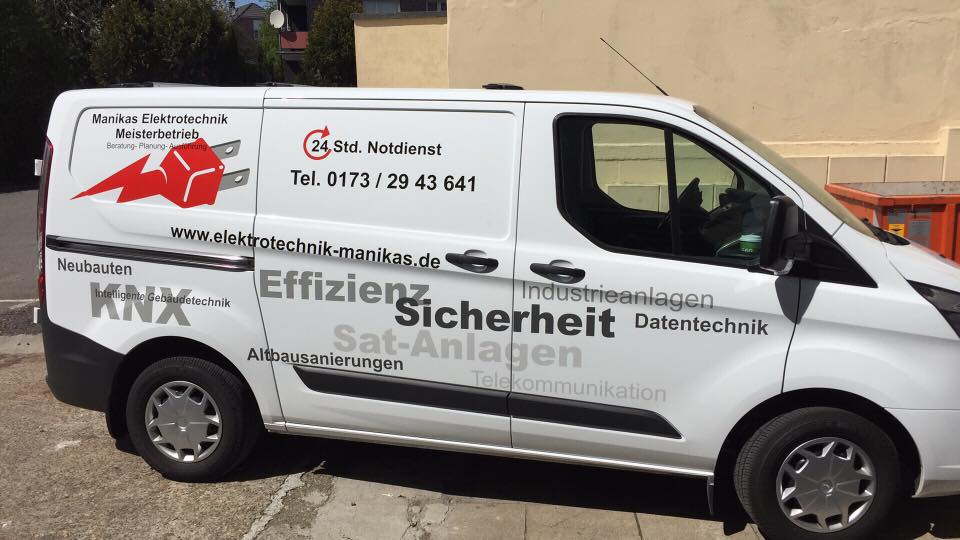 Beispielarbeit von Manikas Elektrotechnik - veröffentlicht auf Elektriker.org
