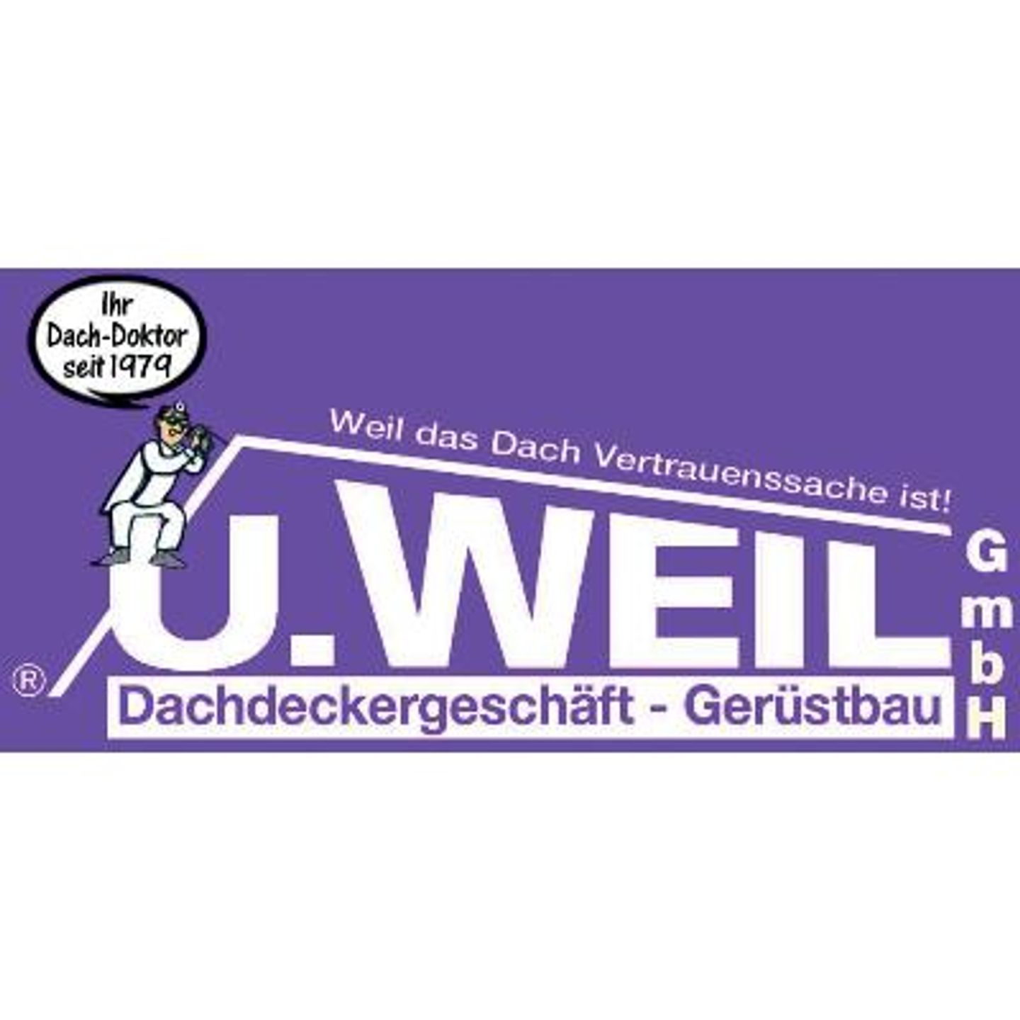 Logo der Firma Ulrich Weil GmbH Dachdeckergeschäft und Gerüstbau aus Weilmünster auf dem Branchenportal Dachdecker.com