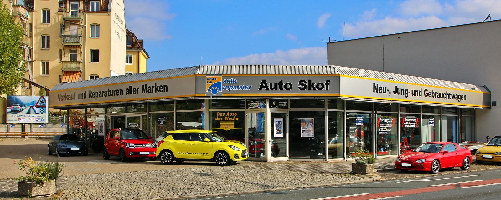 Beispielarbeit von Auto Skof by Markeli e.K. - veröffentlicht auf Auto-Werkstatt.de