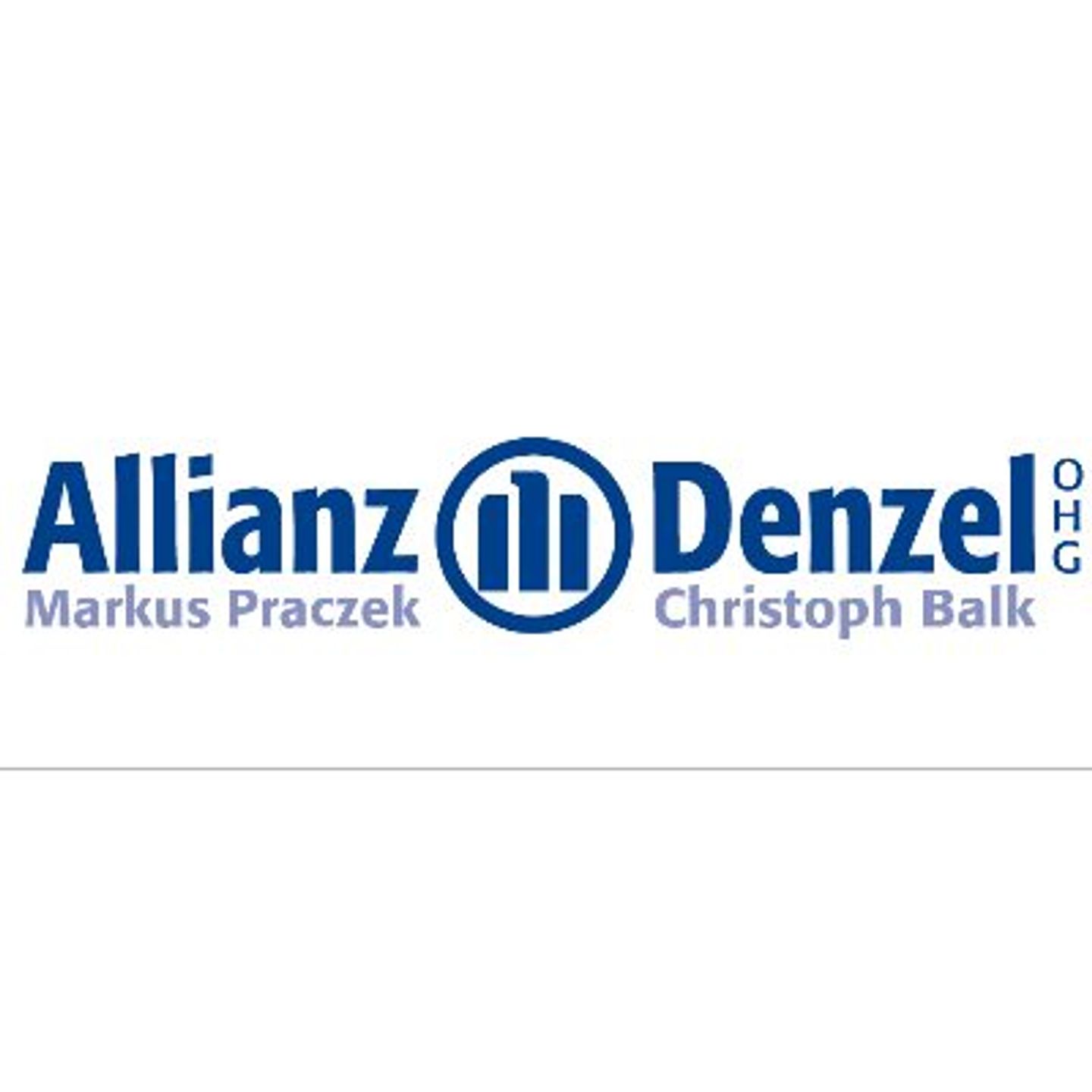 Logo der Firma Allianz Versicherung Denzel OHG Generalvertretung aus Weilheim auf dem Branchenportal Finanzberater.net
