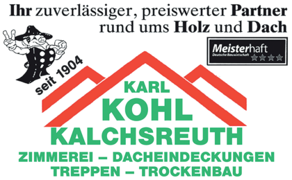 Logo der Firma Holzbau Karl Kohl aus Edelsfeld auf dem Branchenportal Tischler-Schreiner.org