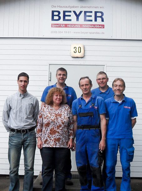 Beispielarbeit von Beyer GmbH - veröffentlicht auf Heizungsbau.net