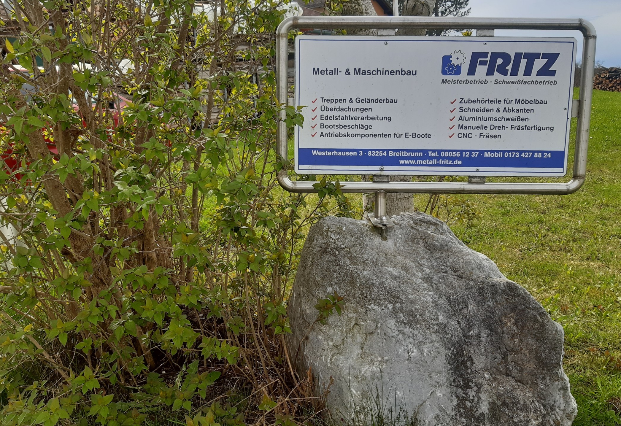 Beispielarbeit von Metall- u. Maschinenbau Fritz - veröffentlicht auf Schlosserei.net