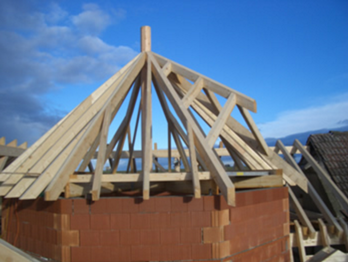 Beispielarbeit von Zimmerei und Holzbau Glen Heinitz - veröffentlicht auf Tischler-Schreiner.org