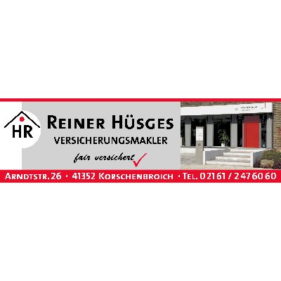 Logo der Firma Versicherungsmakler Reiner Hüsges aus Korschenbroich auf dem Branchenportal Finanzberater.net