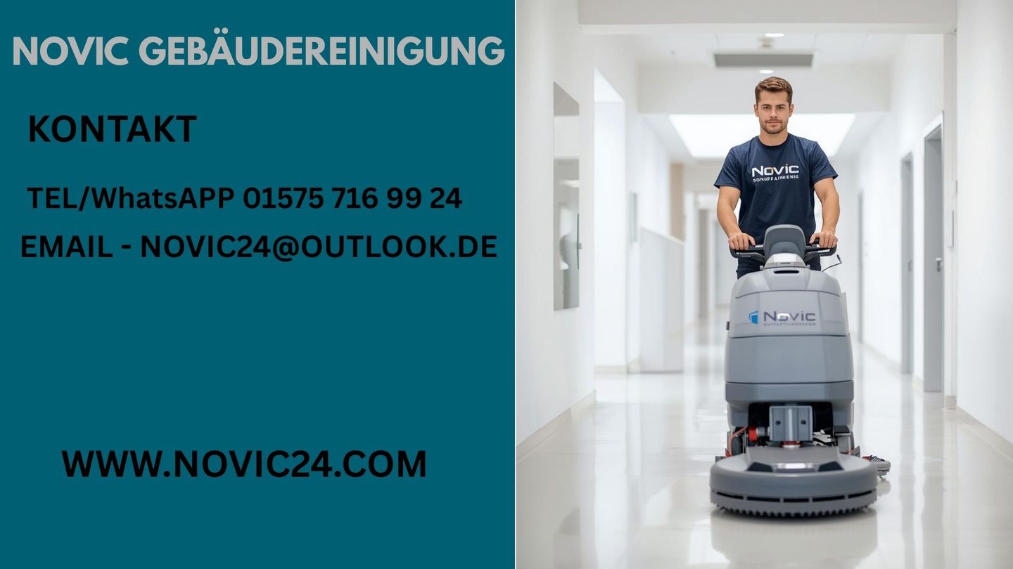 Beispielarbeit von Novic Gebäudereinigung Gartenarbeiten Polsterreinigung Winterdienst - veröffentlicht auf Hausmeisterdienste.net