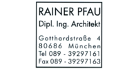 Logo der Firma Dipl.-Ing. Rainer Pfau aus München auf dem Branchenportal Bauunternehmen.org