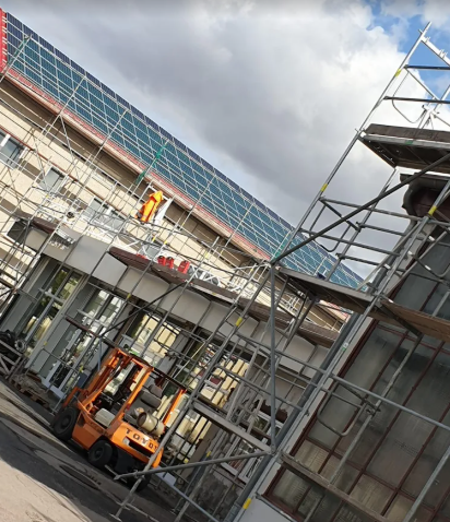 Beispielarbeit von Schwarz Torsten Gerüstbau e.K. - veröffentlicht auf Geruestbau.org