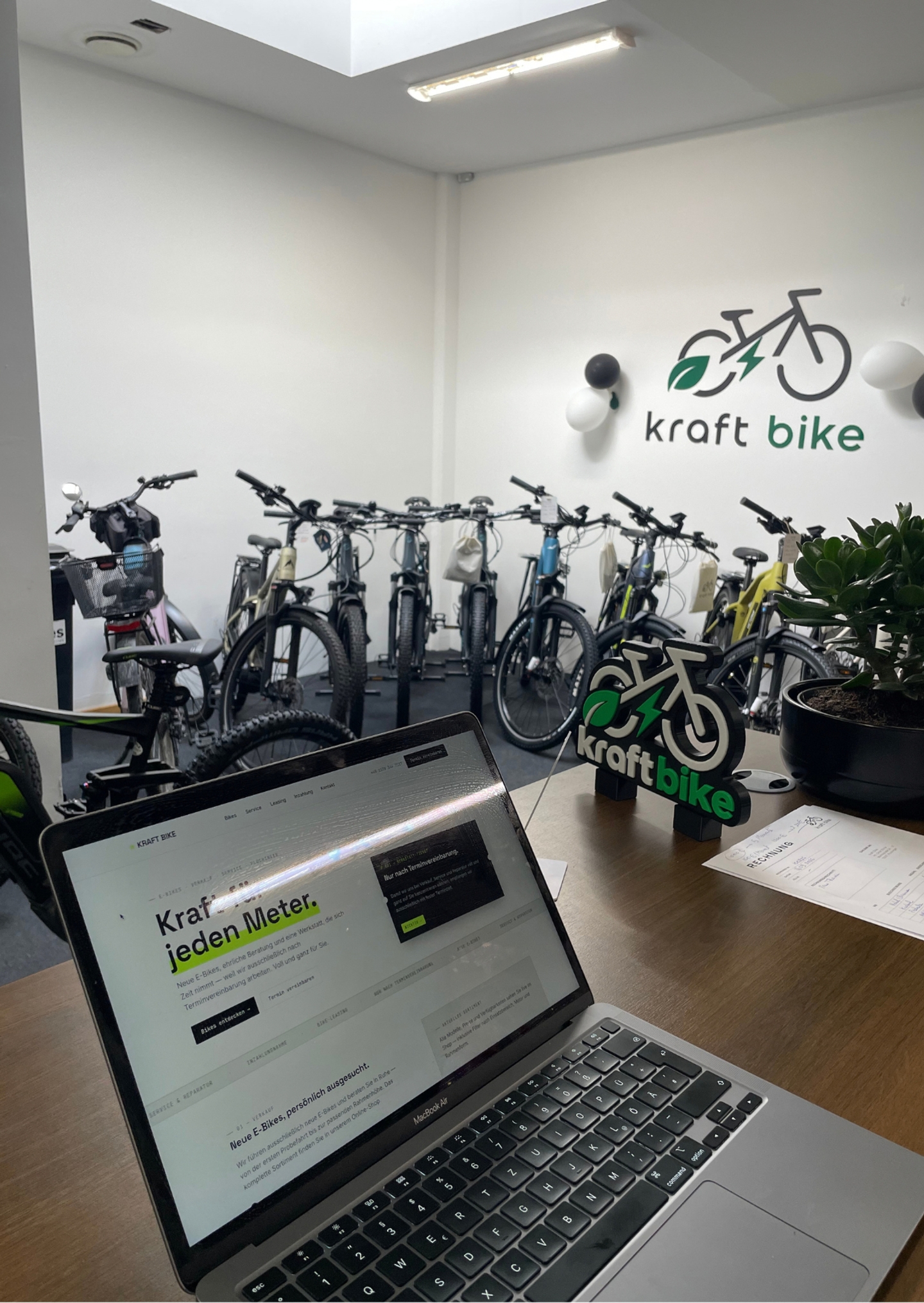 Beispielarbeit von Kraft Bike - veröffentlicht auf Fahrradreparatur.org