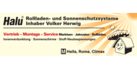 Logo der Firma HALU Sonnenschutz und Reparaturen aus Dresden auf dem Branchenportal Fensterbau.org