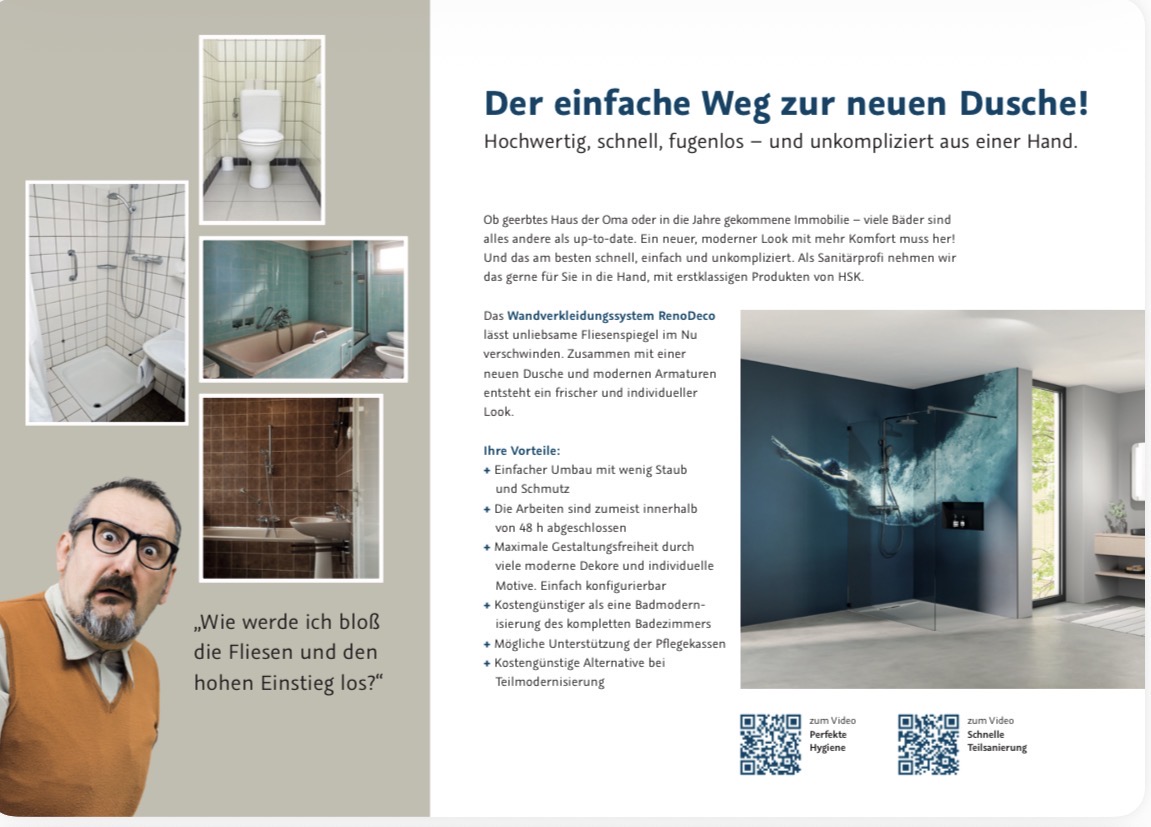 Beispielarbeit von Fliesen & Baddesign m.b.GmbH & Co.KG - veröffentlicht auf Sanitaer.org
