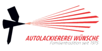 Logo der Firma Autolackiererei Wünsche Inh. Michael Wünsche aus Weinböhla auf dem Branchenportal Gutachter.org