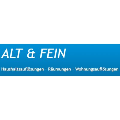 Logo der Firma Alt & Fein Haushaltsauflösungen aus Nehren auf dem Branchenportal Hausmeisterdienste.net