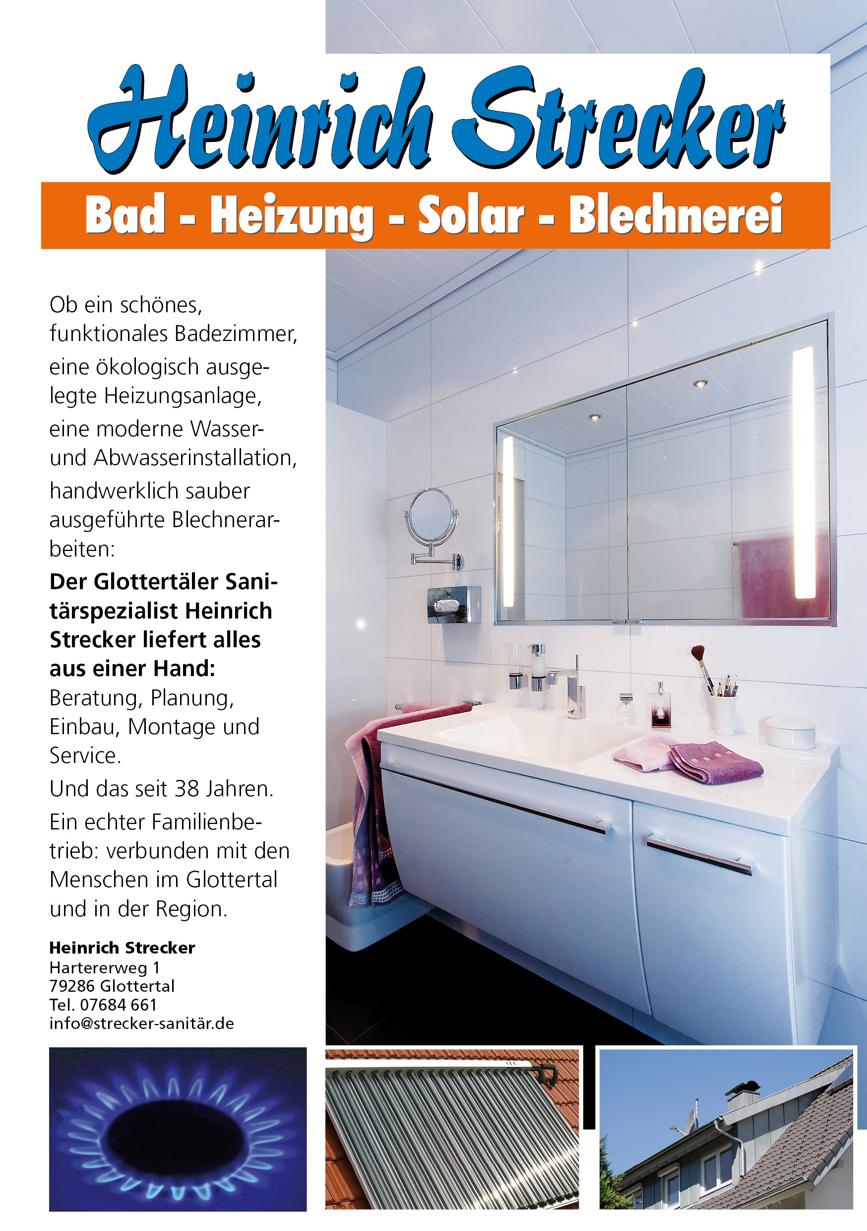 Beispielarbeit von Strecker Heinrich Sanitäre Installationen - veröffentlicht auf Sanitaer.org