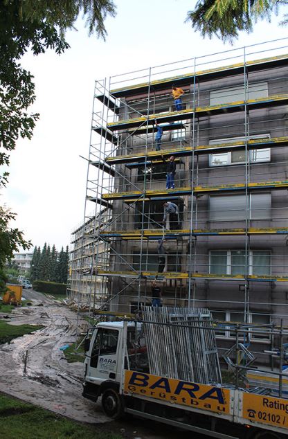 Beispielarbeit von BARA Gerüstbau GmbH & Co. KG - veröffentlicht auf Geruestbau.org