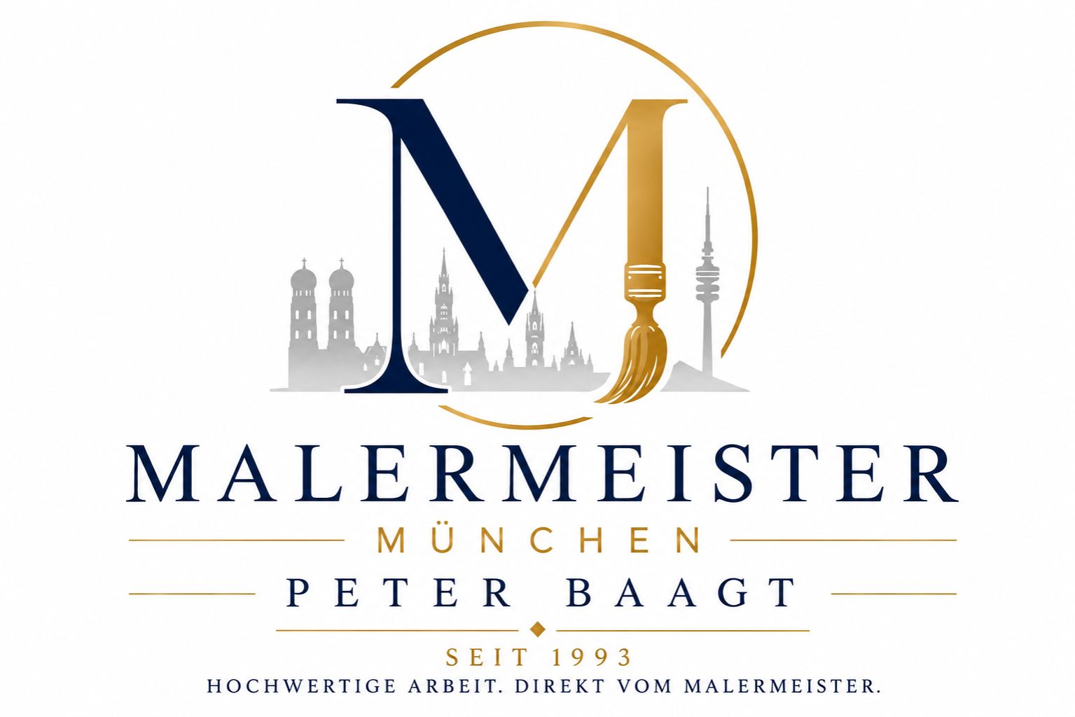 Logo der Firma Malermeister Peter Baagt aus München auf dem Branchenportal Maler.org