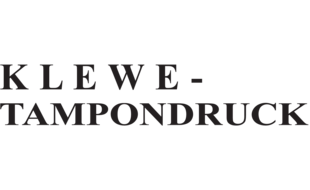Klewe Tampondruck - LOGO