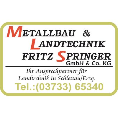 Logo der Firma Metallbau & Landtechnik Fritz Springer GmbH & Co. KG aus Schlettau auf dem Branchenportal Schlosserei.net