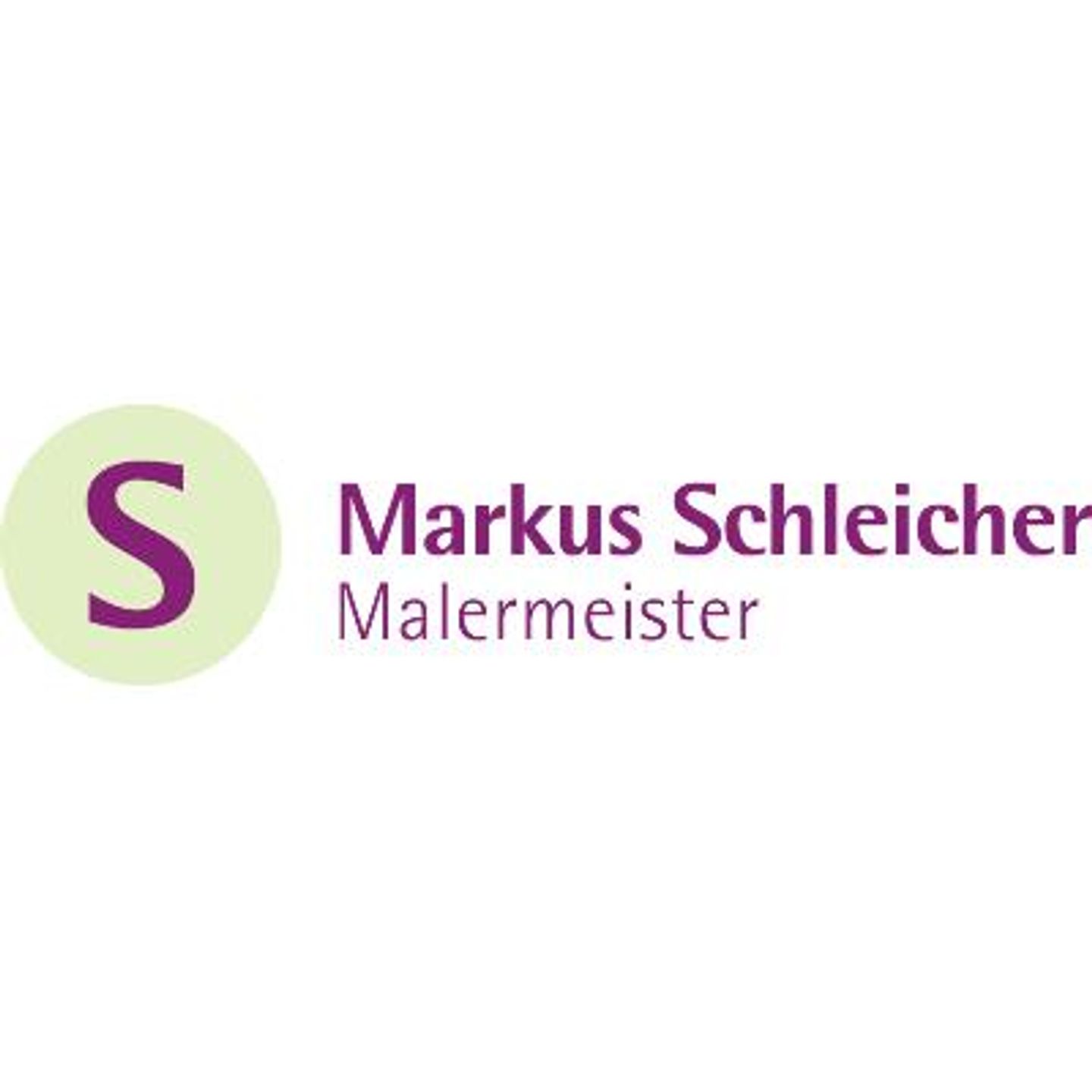 Logo der Firma Malergeschäft Schleicher GmbH aus Kronach auf dem Branchenportal Maler.org