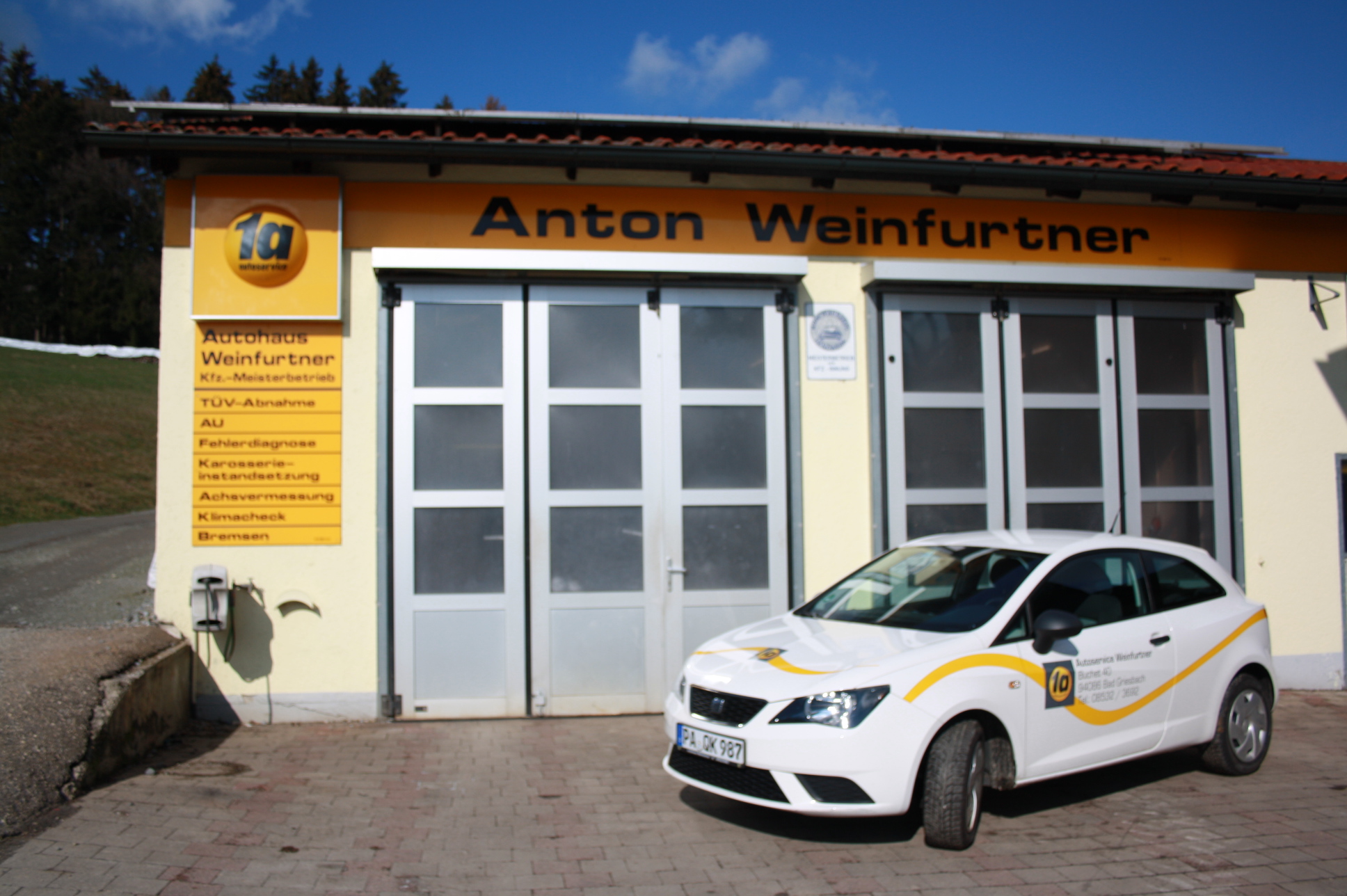 Beispielarbeit von autoservice Weinfurtner Inh. Sabine Bergmeier e.K. - veröffentlicht auf Auto-Werkstatt.de