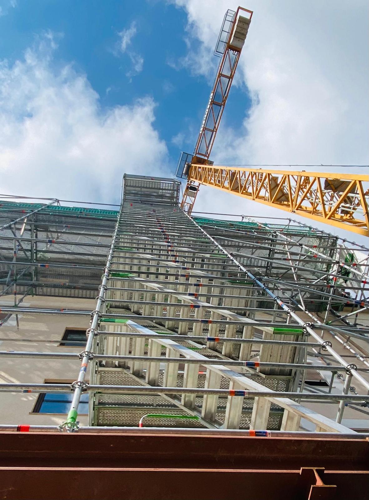 Beispielarbeit von Krämer Gerüstbau Meisterbetrieb München - veröffentlicht auf Geruestbau.org