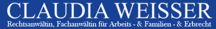 Weisser Claudia Rechtsanwältin - LOGO