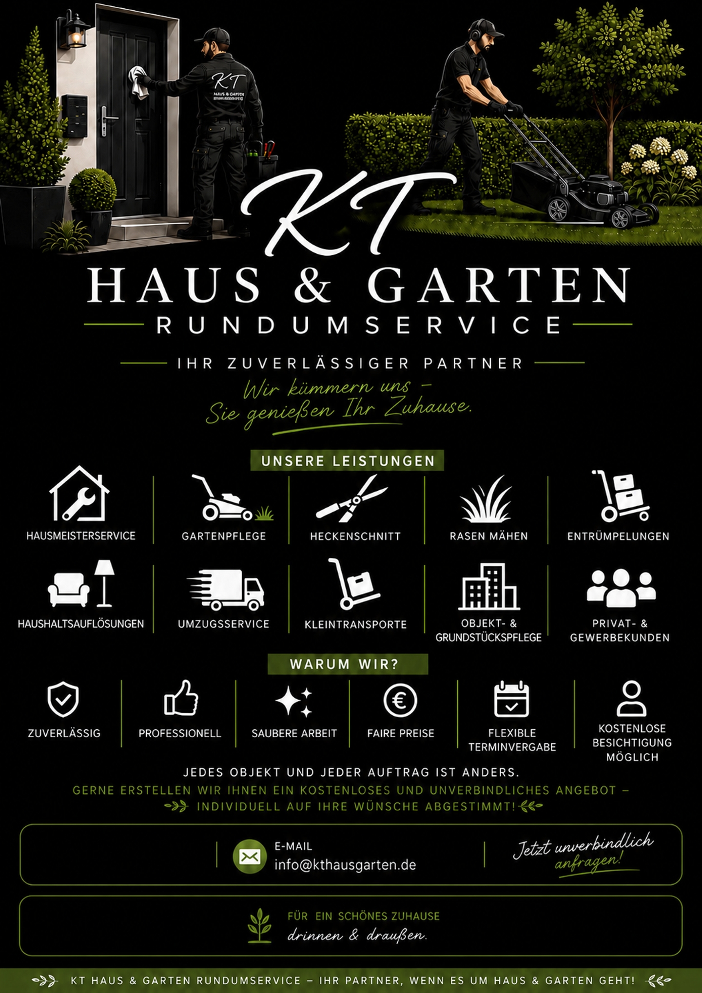 Beispielarbeit von KT Haus & Garten Rundumservice - veröffentlicht auf Hausmeisterdienste.net