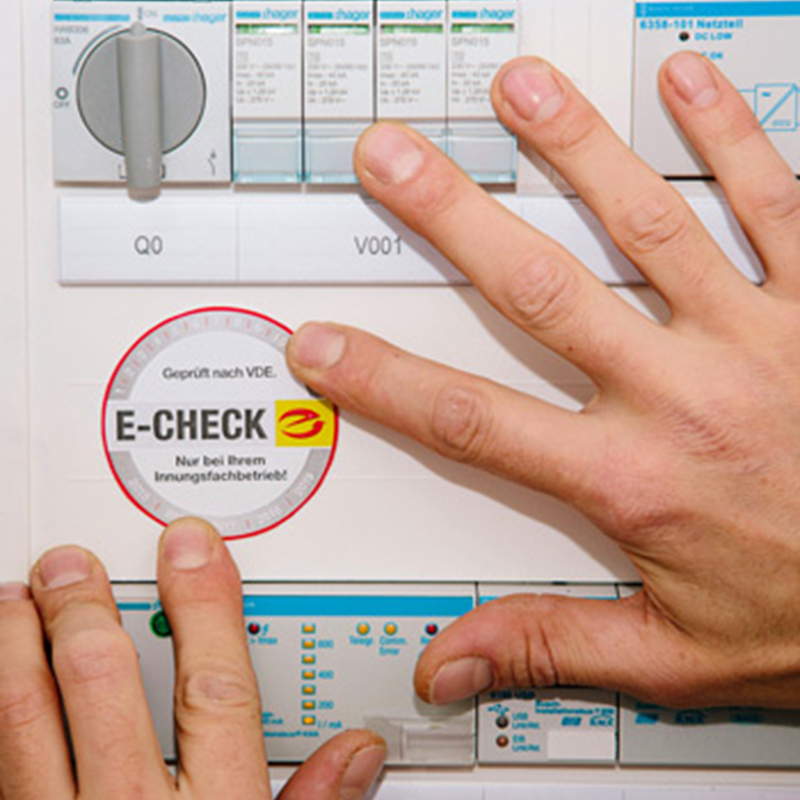Beispielarbeit von Elektro Weis GmbH & Co. KG - veröffentlicht auf Elektriker.org