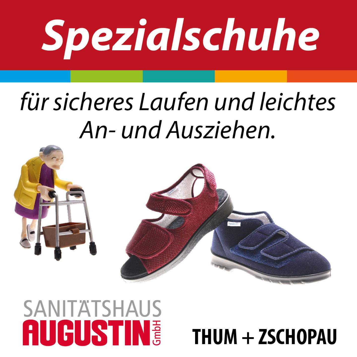 Beispielarbeit von Sanitätshaus Augustin GmbH - veröffentlicht auf Sanimio.de