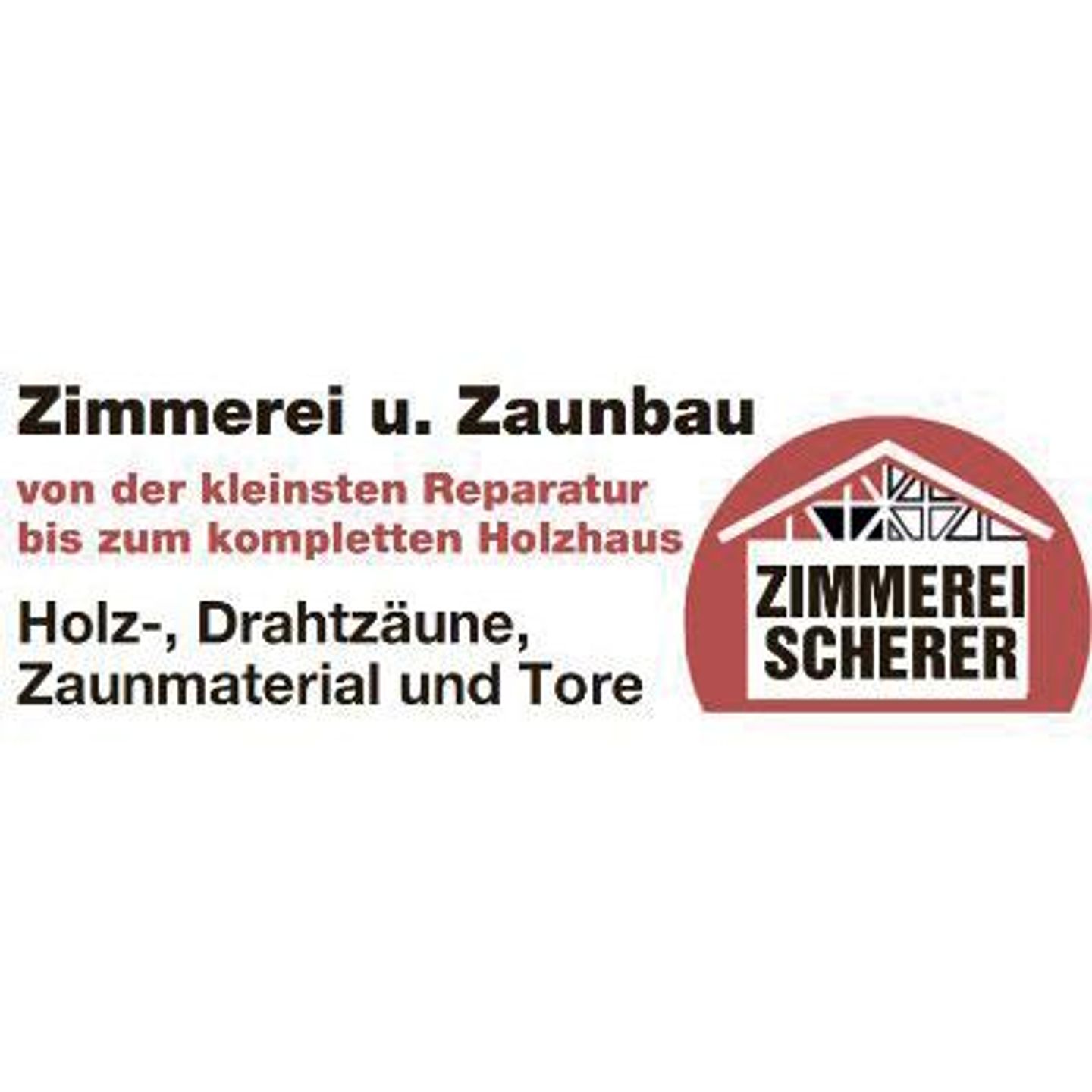 Logo der Firma Zimmerei Scherer aus Garmisch-Partenkirchen auf dem Branchenportal Tischler-Schreiner.org