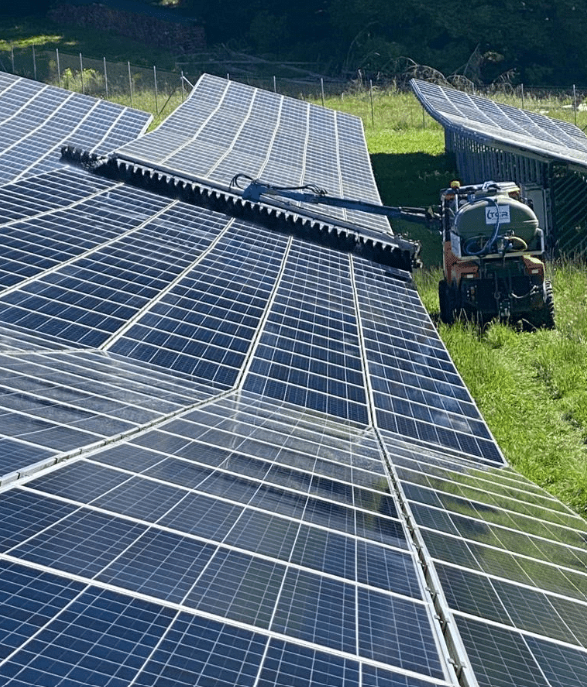 Beispielarbeit von TCR Reinigungstechnik - veröffentlicht auf Solartechnik.org