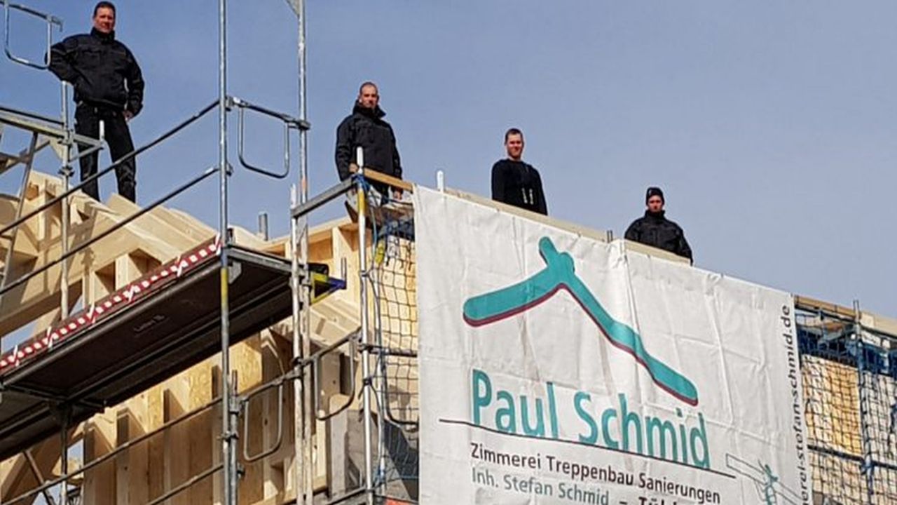 Beispielarbeit von Zimmerei und Dachdeckerei Paul Schmid - veröffentlicht auf Tischler-Schreiner.org