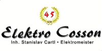 Logo der Firma Elektro Cosson aus Düsseldorf auf dem Branchenportal Elektriker.org