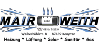 Logo der Firma Mair-Weith Heizung-Sanitär GmbH aus Kempten auf dem Branchenportal Gutachter.org