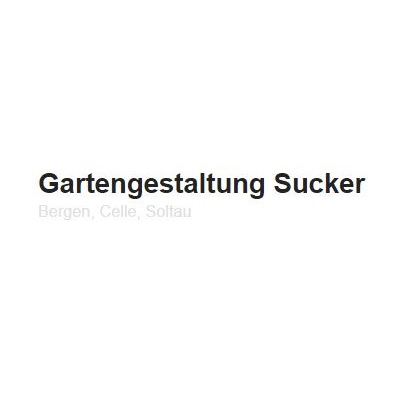 Logo der Firma Gartengestaltung Marc Sucker aus Bergen auf dem Branchenportal Gartenbau.org