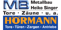 Logo der Firma MB Metallbau H. Singer aus Rodewisch auf dem Branchenportal Fensterbau.org