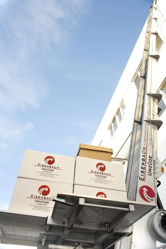 Beispielarbeit von Eisenbach Umzüge & Services Intern. Möbeltransporte GmbH - veröffentlicht auf Hausmeisterdienste.net