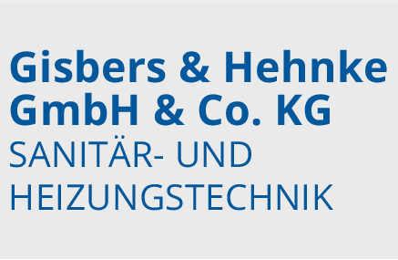 Logo der Firma Sanitär- und Heizungstechnik Gisbers & Hehnke aus Oberhausen auf dem Branchenportal Heizungsbau.net