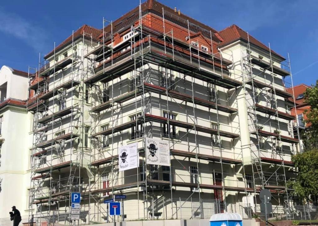 Beispielarbeit von Berger Gerüstbau - veröffentlicht auf Geruestbau.org